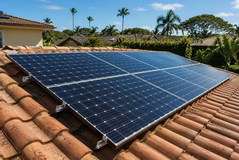 Installation de panneaux solaires à Saint-Estève-Janson