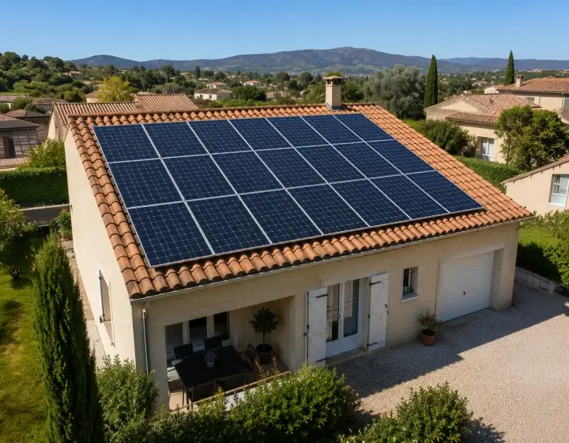Prime à l'autoconsommation panneaux solaires Saint-Estève-Janson — aide financière de l'État